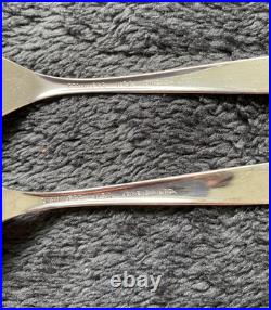 71 Pc Vintage Oneida LTD Stainless Flatware Set USA Silverware Lot
