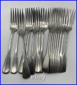 71 Pcs Oneida Deluxe Stainless INDEPENDENCE Flatware Forks Spoons Sugar Knives