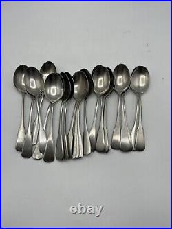 71 Pcs Oneida Deluxe Stainless INDEPENDENCE Flatware Forks Spoons Sugar Knives