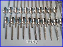 71 Piece Rogers Stainless Oneida Flatware Majorca Pattern Set for 11 + Extras