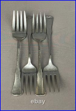 72 Pc Oneida Community PATRICK HENRY Mixed Stainless Flatware Set
