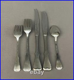 72 Pc Oneida Community PATRICK HENRY Mixed Stainless Flatware Set