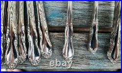 72 Pcs Oneida HOMESTEAD Simeon L & George H Rogers Co Stainless Flatware Set