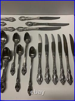 72 Pcs Oneida Stainless Flatware Set With Box NEW