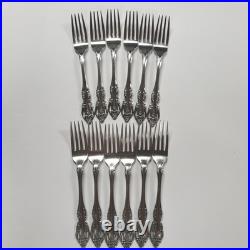 73 Pcs Oneida BRAHMS Community Stainless Steel Flatware Set Service For 12