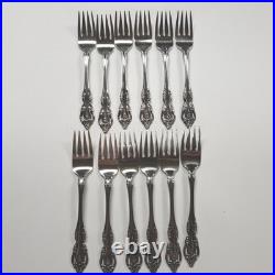 73 Pcs Oneida BRAHMS Community Stainless Steel Flatware Set Service For 12
