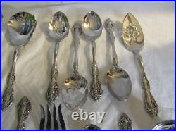 73 Pieces Oneida Michelangelo Stainless Steel Flatware With 13 Serving Pieces