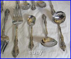 73 Pieces Oneida Michelangelo Stainless Steel Flatware With 13 Serving Pieces