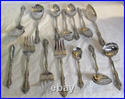 73 Pieces Oneida Michelangelo Stainless Steel Flatware With 13 Serving Pieces