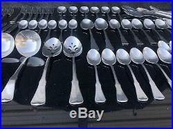 74 PC SERVICE FOR 6 Oneida Community PATRICK HENRY Stainless Flatware EXC. #A