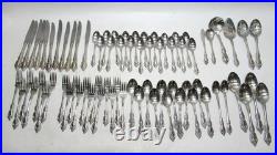 74 Pieces Oneida RAPHAEL Distinction Deluxe HH Stainless Flatware WithServing