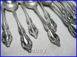 74 Pieces Oneida RAPHAEL Distinction Deluxe HH Stainless Flatware WithServing