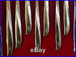 75 Piece Lot Oneida Twin Star Stainless Flatware Silverware Many Serving Pieces