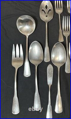76 PC Set Oneida Community Profile Patrick Henry Flatware HTF Stainless Steel 76 PC Set Oneida Community Profile Patrick Henry Flatware HTF Stainless Steel