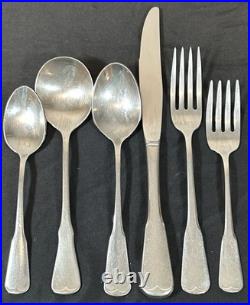 76 PC Set Oneida Community Profile Patrick Henry Flatware HTF Stainless Steel