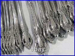 77 Pcs ONEIDA RAPHAEL STAINLESS FLATWARE