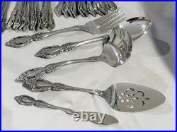 77 Pcs ONEIDA RAPHAEL STAINLESS FLATWARE
