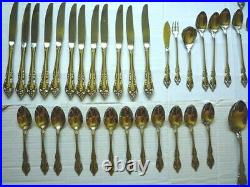 77 Pieces of Brahms- Onieda Community Stainless Flatware5 Piece Setting For 12