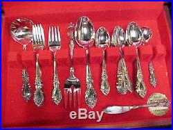 79 PC SERVICE FOR 12 Oneida USA WORDSWORTH Stainless Steel Flatware EXCELLENT