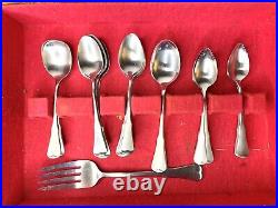 79 Pc Lot Oneida Community Stainless Patrick Henry Flatware Rare