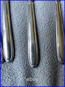 8 Oneida Achievement SENTIMENTAL Glossy 18/8 Korea Stainless Flatware TEASPOONS