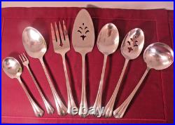 8 Serving Pieces Oneida Deluxe Stainless RUSHMORE Ladle Serving Spoons Fork +++