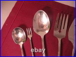 8 Serving Pieces Oneida Deluxe Stainless RUSHMORE Ladle Serving Spoons Fork +++