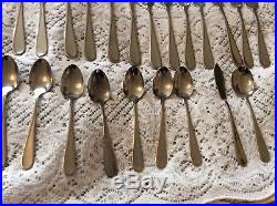 80 PC SERVICE FOR 16 Oneida USA FLIGHT RELIANCE Stainless Flatware