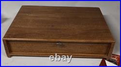 80 Pc FROSTFIRE by Oneida Community WithOriginal Case 1960s Original Flatware