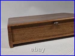 80 Pc FROSTFIRE by Oneida Community WithOriginal Case 1960s Original Flatware