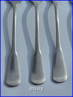 80 Pieces Oneida Minute Man-Colonial Boston-Stainless Flatware Lot Set Serving