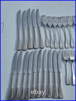 80 Pieces Oneida Minute Man-Colonial Boston-Stainless Flatware Lot Set Serving