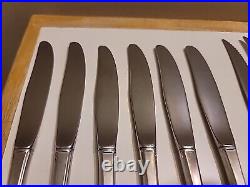 81 Pieces Oneida Community Stainless Flatware Patrick Henry Knife Spoon Lot