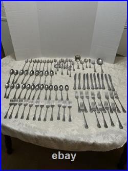 83 Piece Lot ONEIDA Community Stainless Flatware PATRICK HENRY