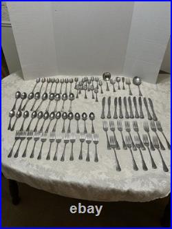 83 Piece Lot ONEIDA Community Stainless Flatware PATRICK HENRY