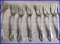 83 Piece Set Oneida All American Stainless Steel Flatware Cutlery Briarwood