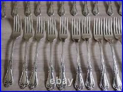 83 Piece Set Oneida All American Stainless Steel Flatware Cutlery Briarwood