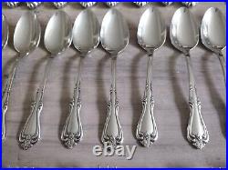 83 Piece Set Oneida All American Stainless Steel Flatware Cutlery Briarwood