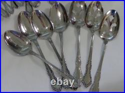 83 Pieces Oneida Distinction Mansion Hall Stainless Flatware