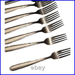 84 Oneida Peninsula Castle Jordan Stainless Steel Flatware set