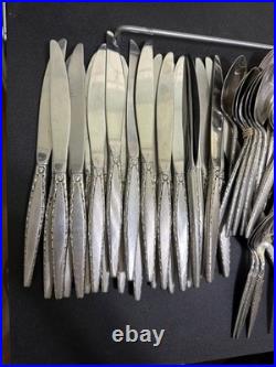 85 pc set Oneida Community Stainless Venetia Venezia Flatware