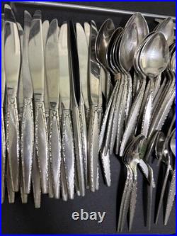 85 pc set Oneida Community Stainless Venetia Venezia Flatware