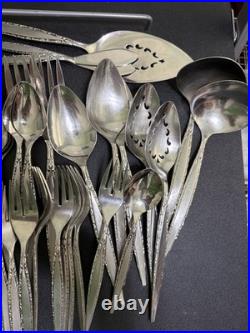 85 pc set Oneida Community Stainless Venetia Venezia Flatware