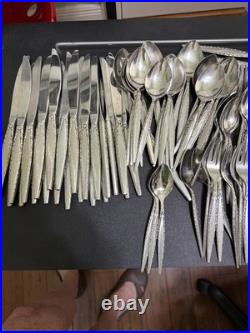 85 pc set Oneida Community Stainless Venetia Venezia Flatware