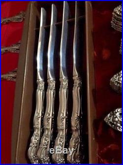 86pc Oneida MICHELANGELO Stainless Steel Flatware Service for 16 Cube Backstamp