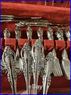87 Pieces Oneida Community Brahms Flatware (5)pieces Place Setting For 16+ Serv