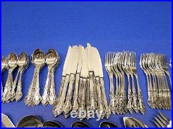 87 pieces Oneida Northland BATON ROUGE Stainless Japan Flatware Lot
