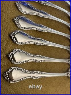(9) DINNER FORKS ONEIDA Stainless Flatware Mansion Hall MINT CONDITION