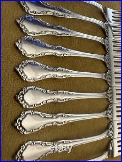 (9) DINNER FORKS ONEIDA Stainless Flatware Mansion Hall MINT CONDITION (9) DINNER FORKS ONEIDA Stainless Flatware Mansion Hall MINT CONDITION