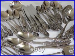 92 Pc Oneida Distinction Deluxe HH Stainless Flatware Set RAPHAEL (B)
